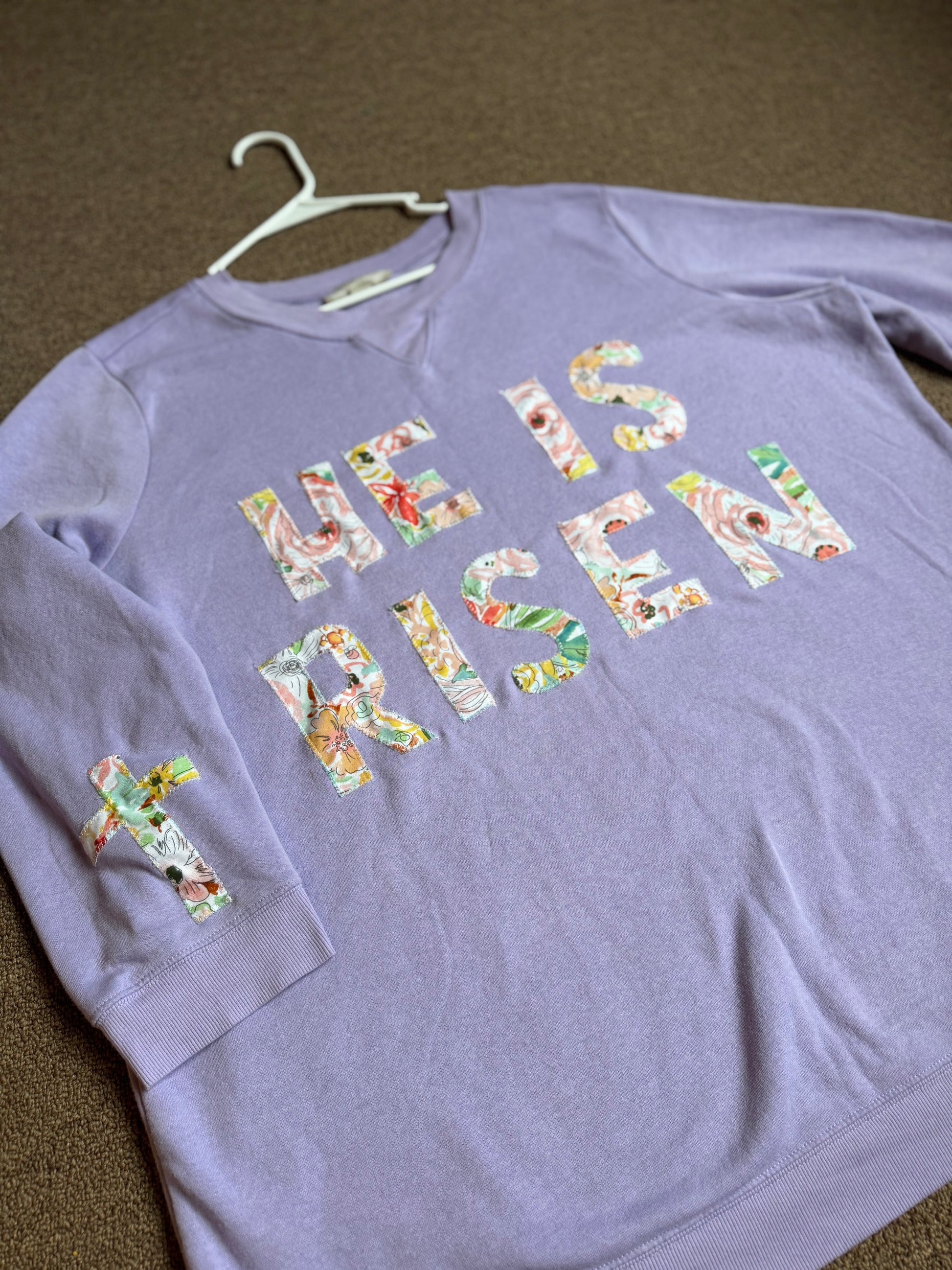 HE IS RISEN oversize sweatshirt - 1X