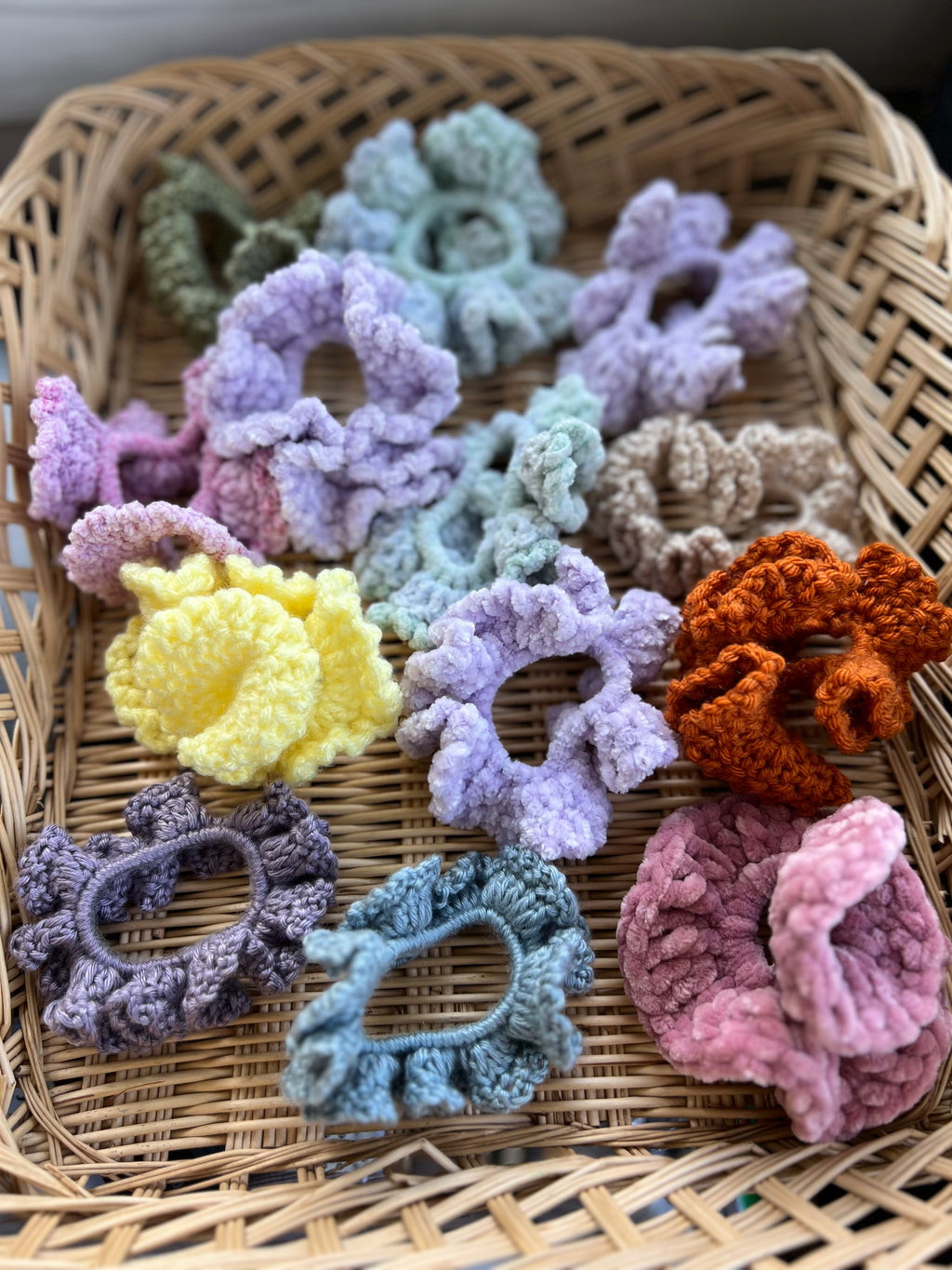 Crocheted/Sewn Scrunchies