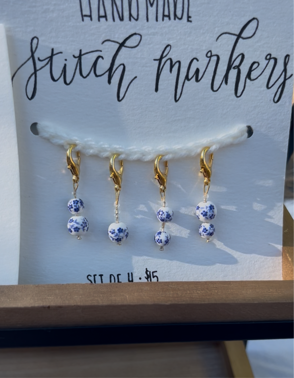 Stitch Markers - set of 4