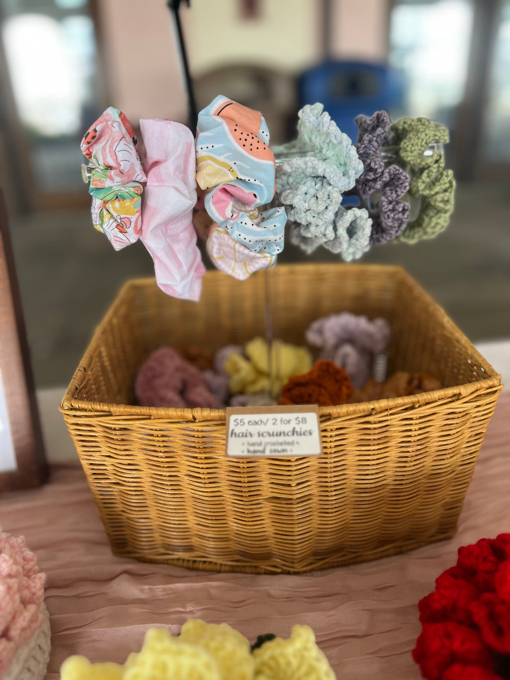 Crocheted/Sewn Scrunchies