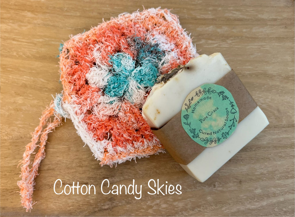 Crocheted Shower Scrubbies