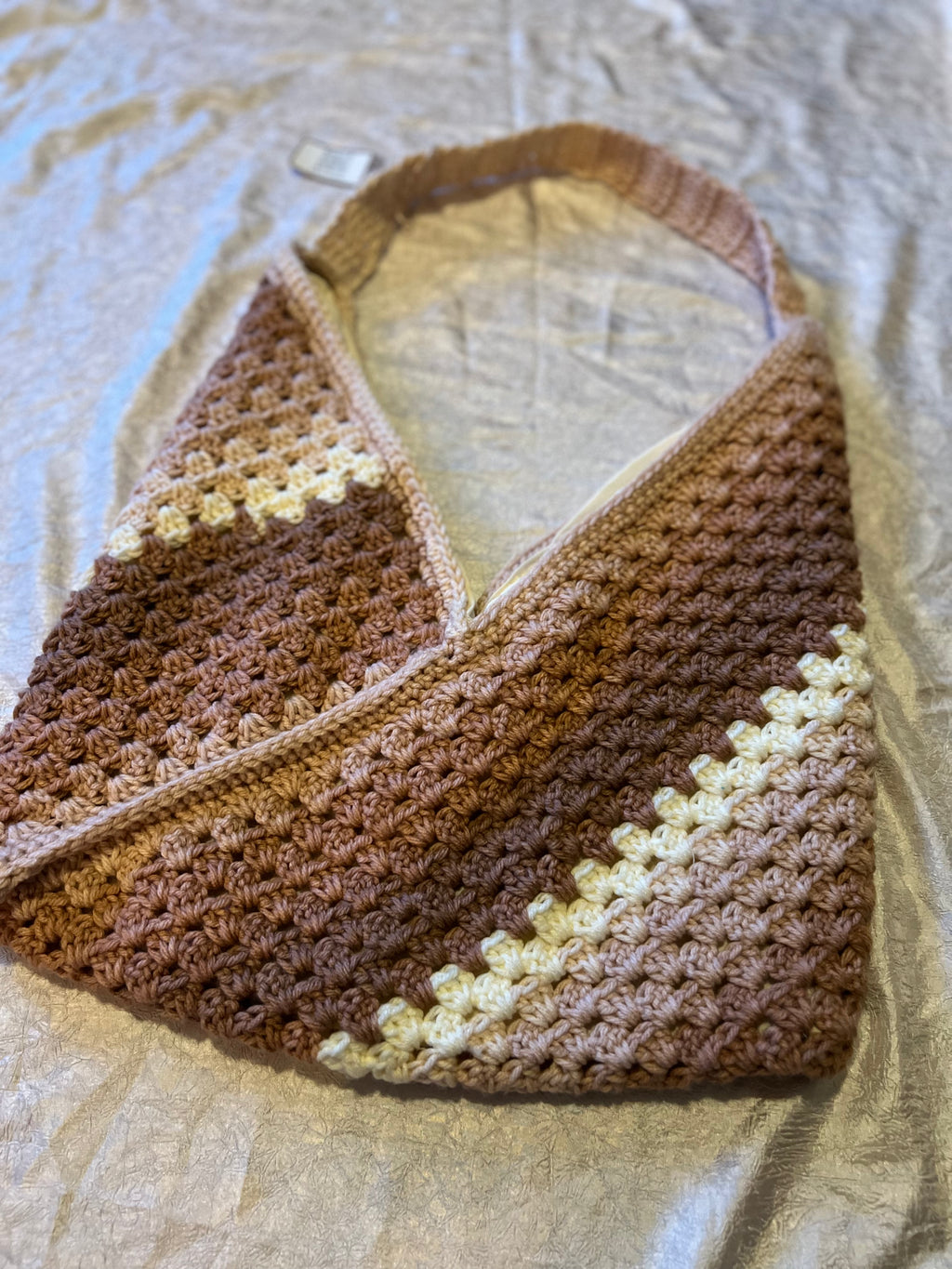 Lined Granny Stitch Bags