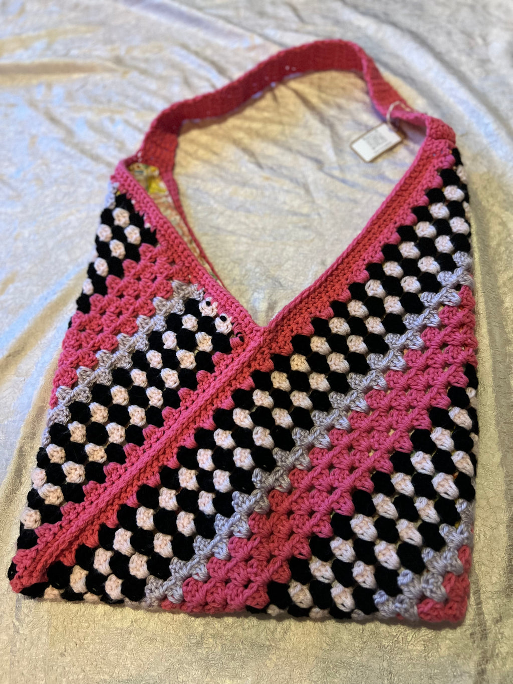 Lined Granny Stitch Bags
