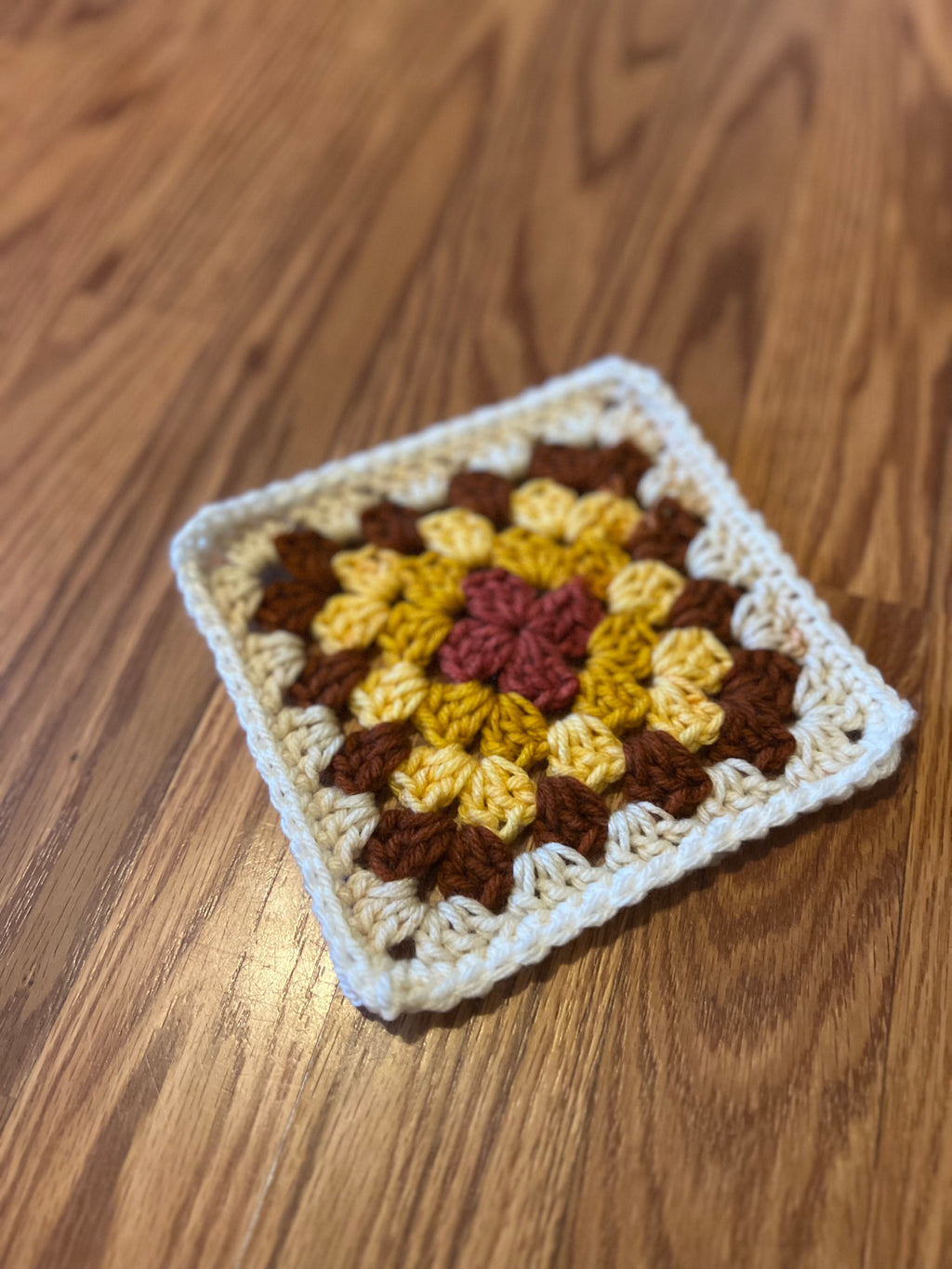 Crocheted Granny Square Vest