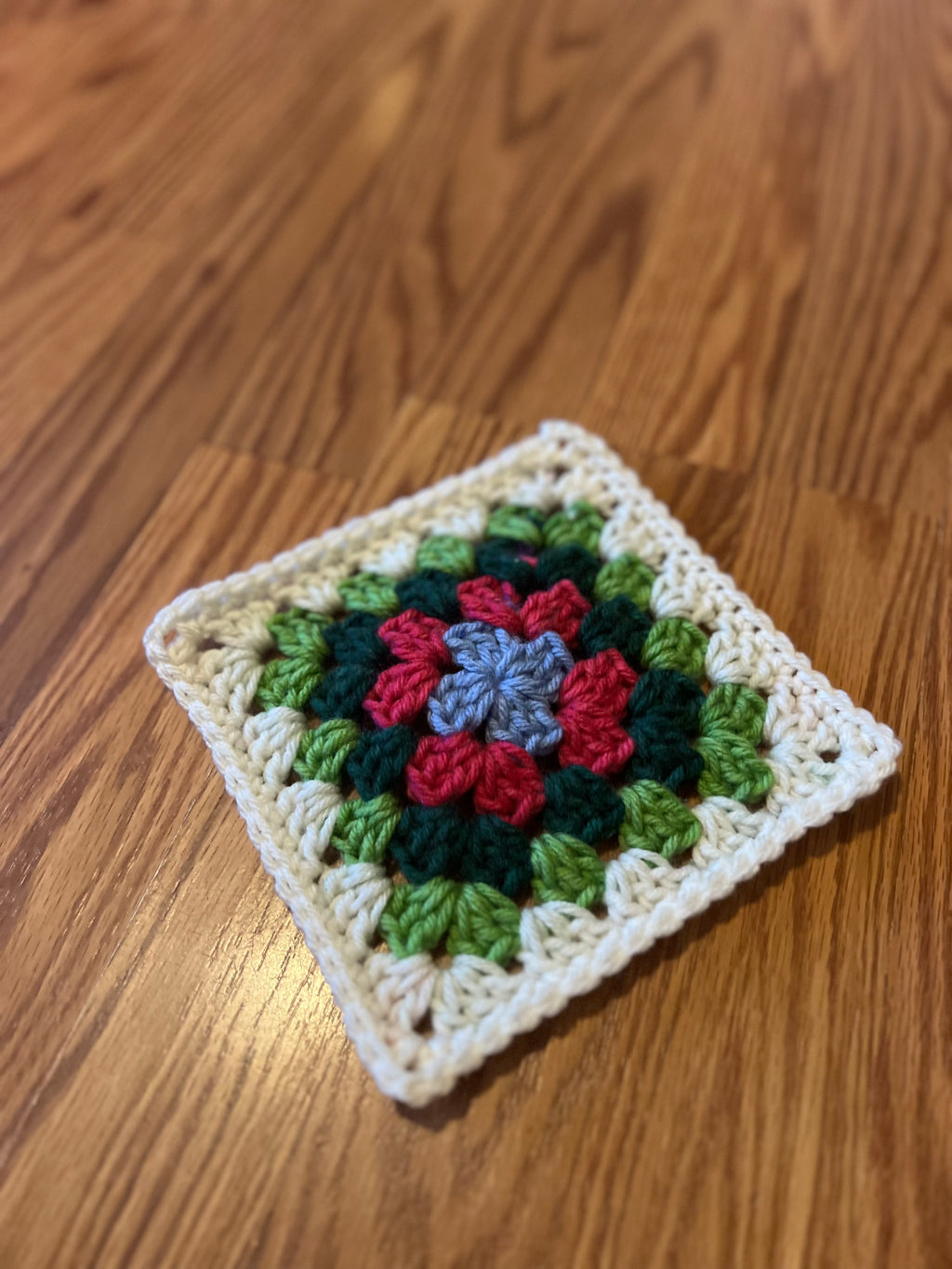 Crocheted Granny Square Vest