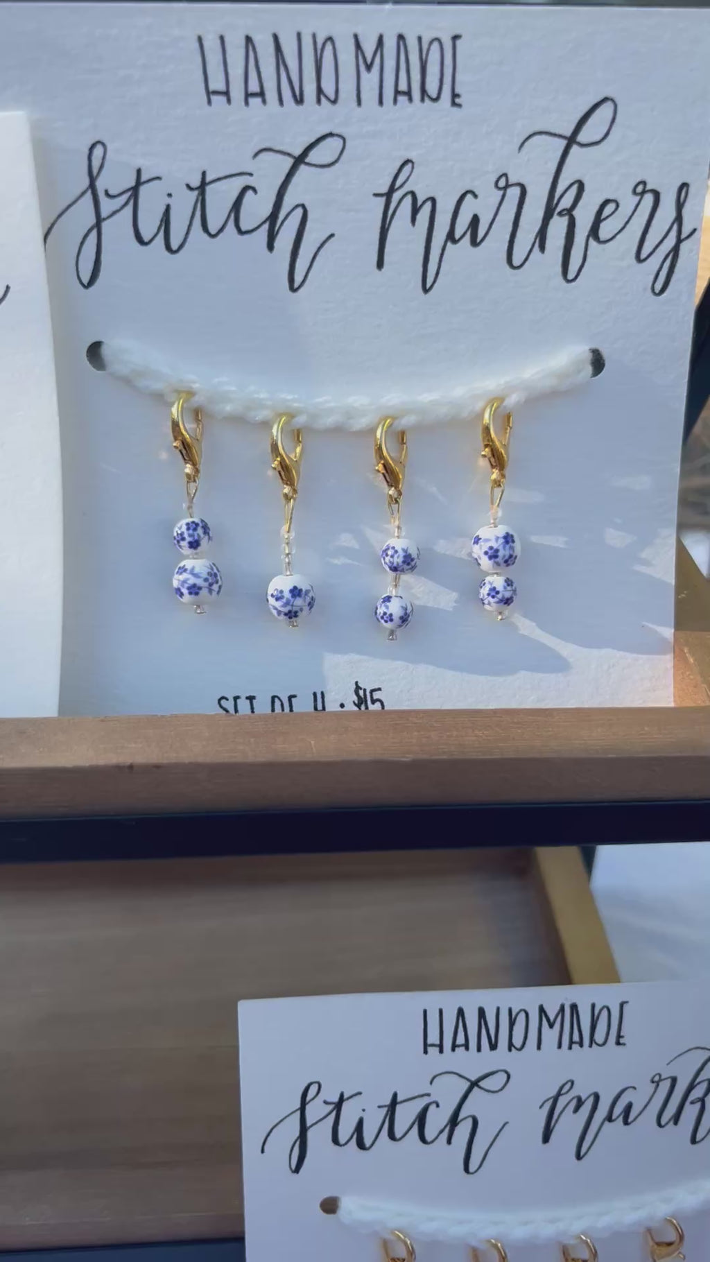 Stitch Markers - set of 4